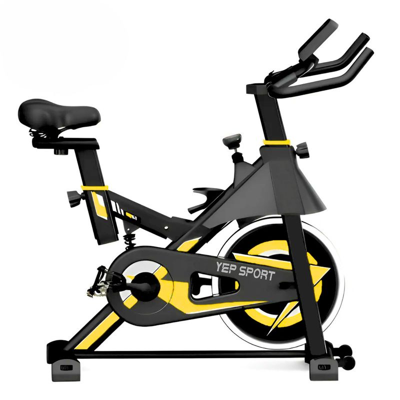 YEP S - Bicicleta Spinning Anti shock Pro 14 KG Disco 1016-4