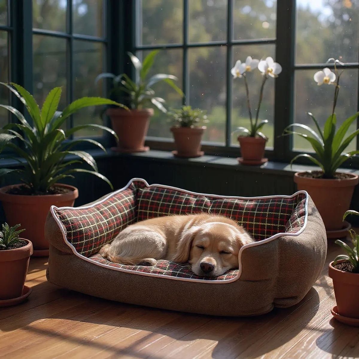 BLOCCARE - Cama Para Mascotas Espuma - Talla S Cafe