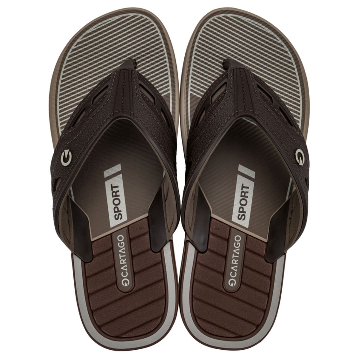CARTAGO - Sandalia Hombre Café Dallas Cartago