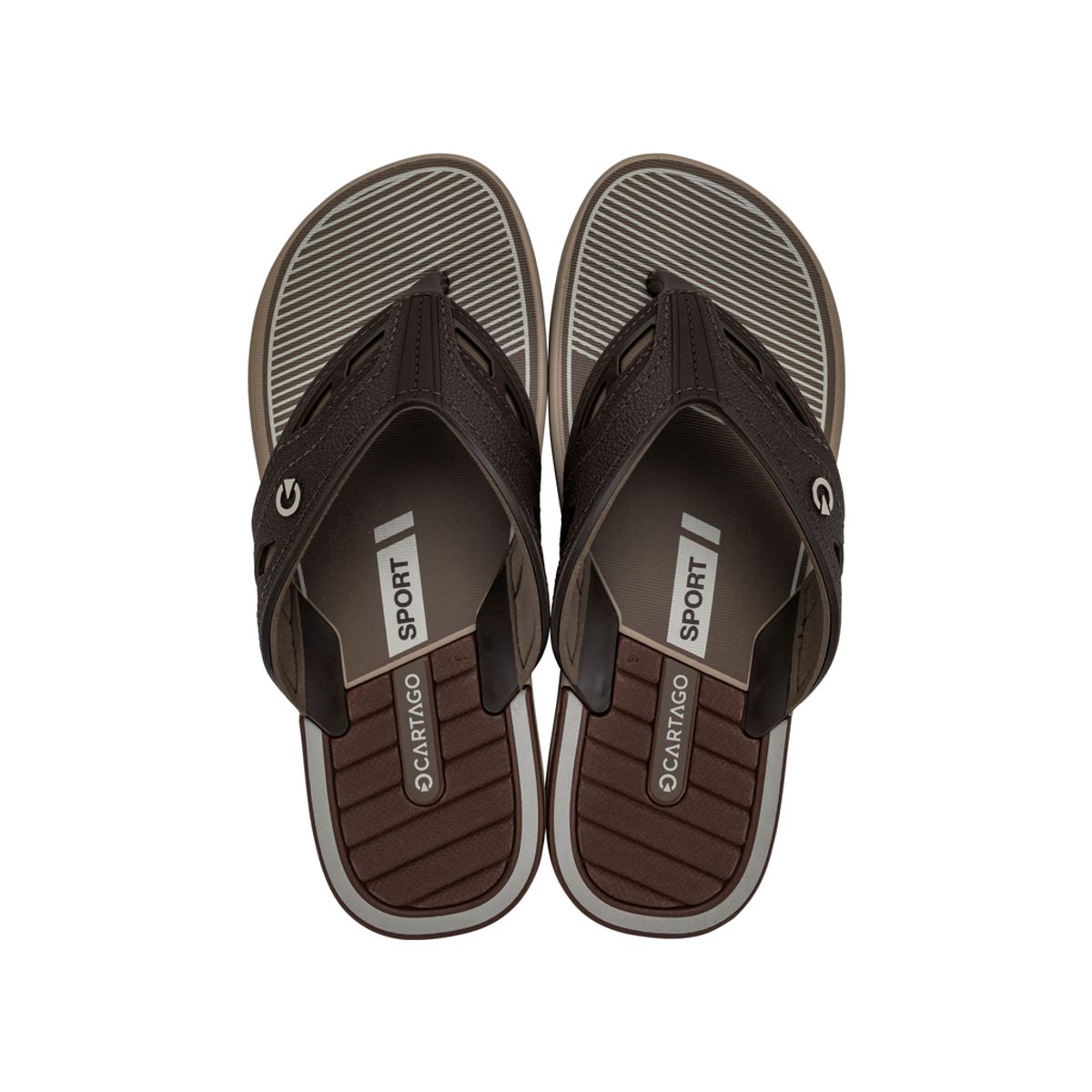 CARTAGO - Sandalia Hombre Café Dallas Cartago