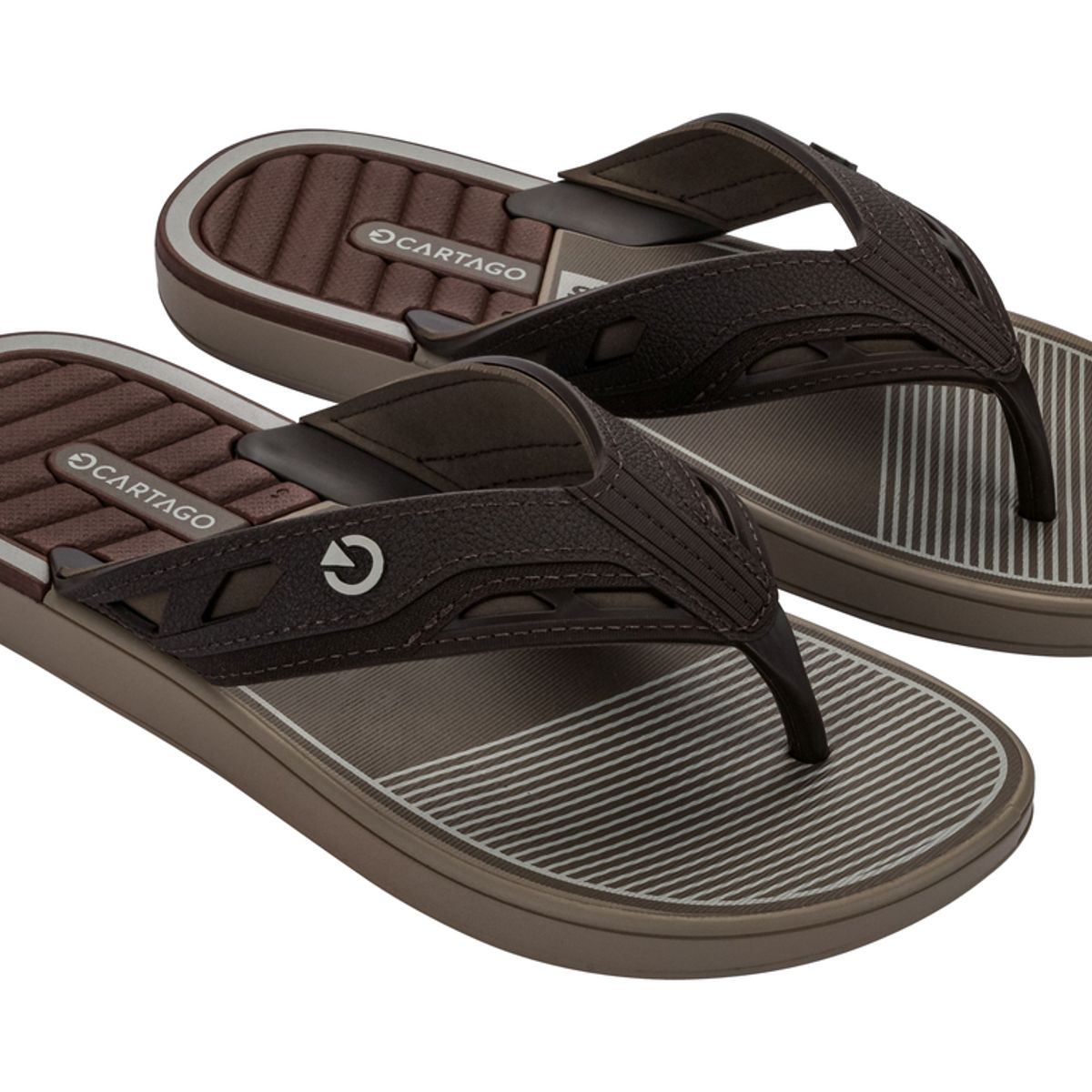 CARTAGO - Sandalia Hombre Café Dallas Cartago
