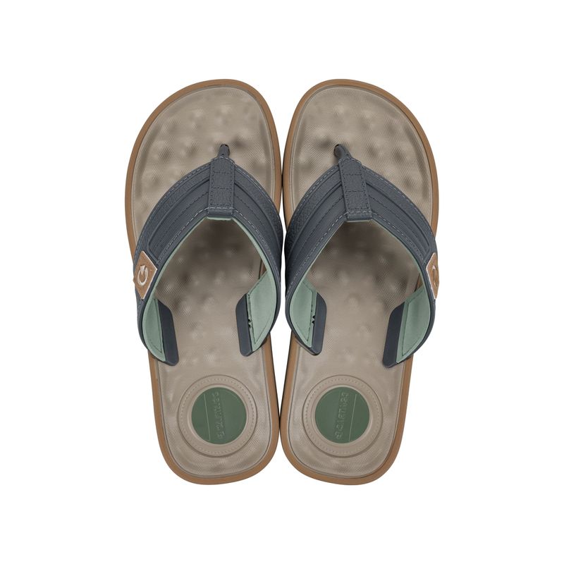 CARTAGO - Sandalia Hombre Beige/Gris Alabama Thong Cartago