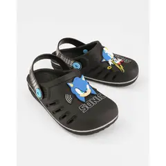 IPANEMA - Sandalia Infantil Negro/Azul Sonic Speed