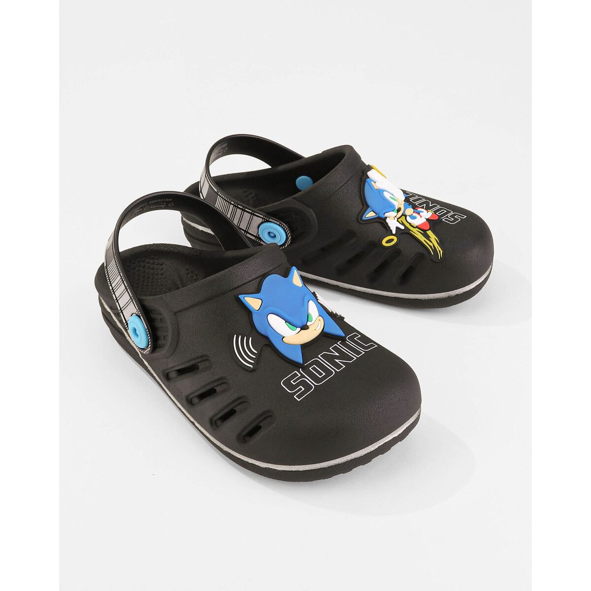 IPANEMA - Sandalia Infantil Negro/Azul Sonic Speed Ipanema