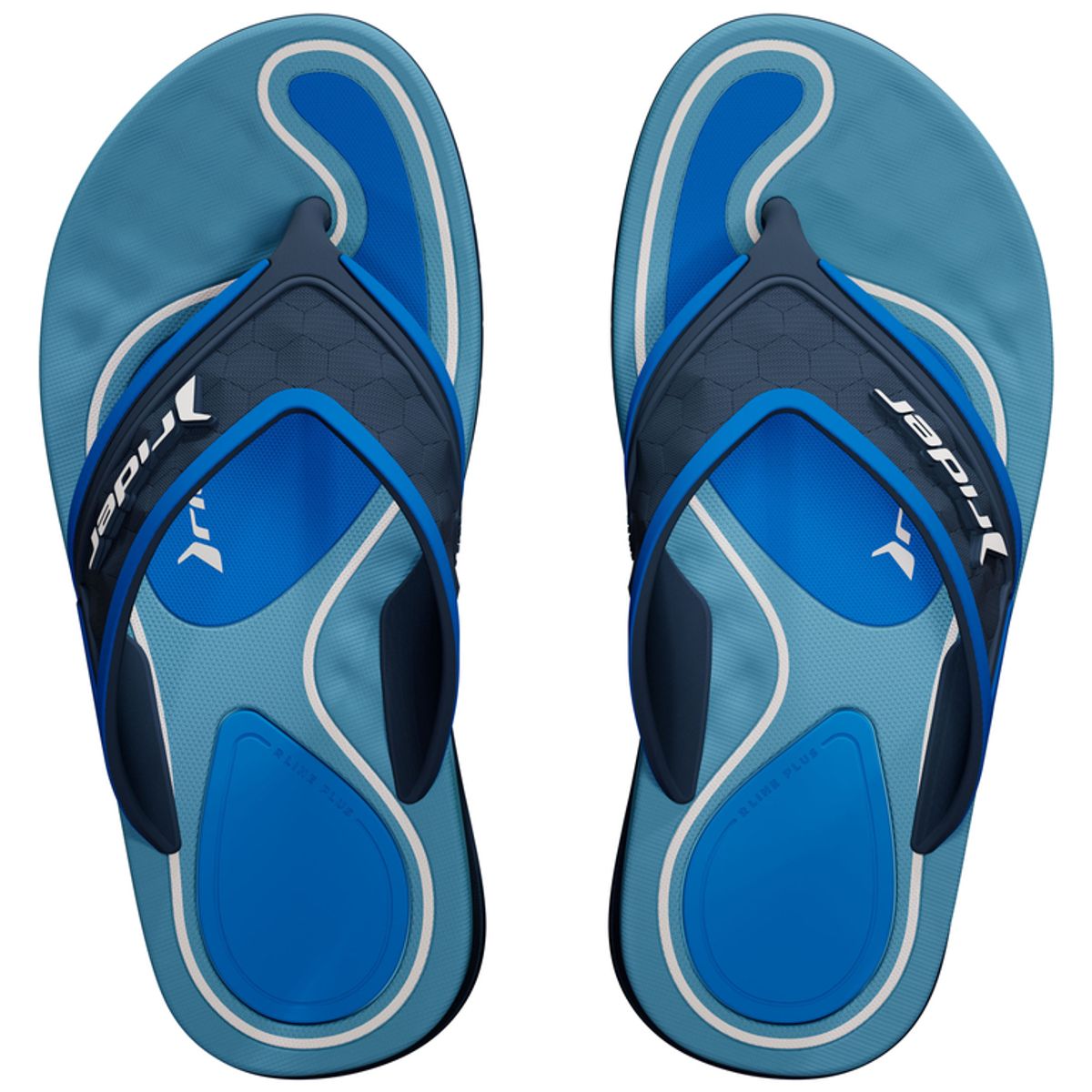RIDER - Sandalia Infantil Azul Line Plus Rider