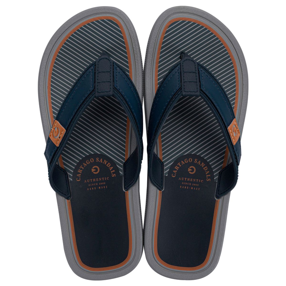 CARTAGO - Sandalia Hombre Azul Maiorca Esencial Cartago