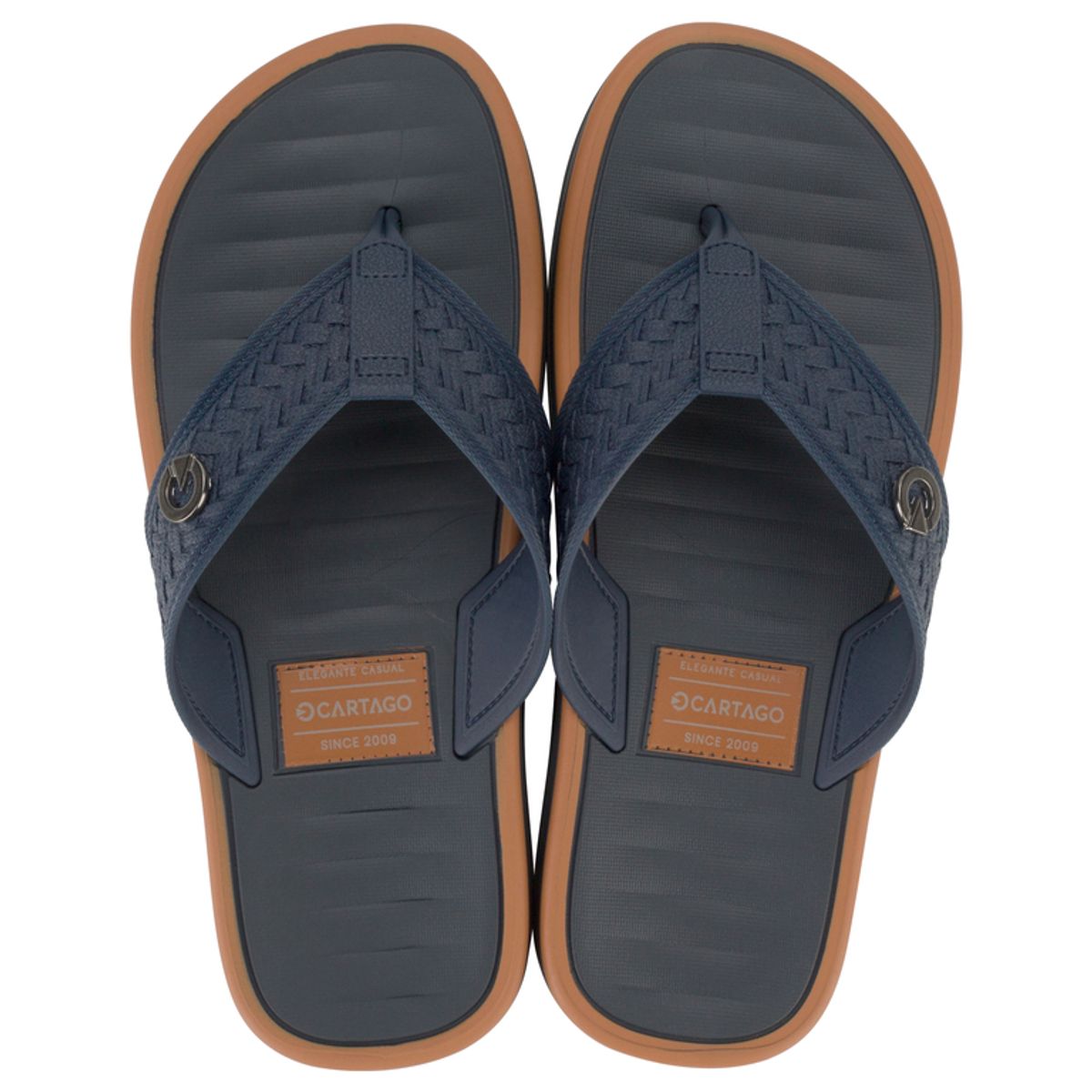 CARTAGO - Sandalia Hombre Azul Coimbra 029 Cartago