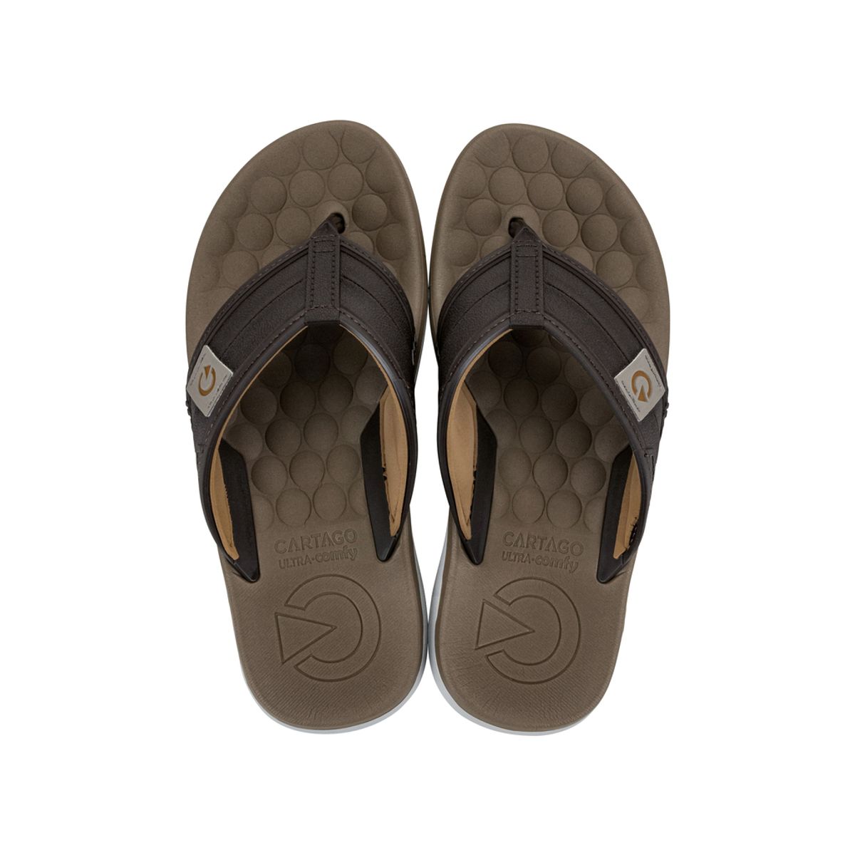 CARTAGO - Sandalia Hombre Café Sintra Cartago