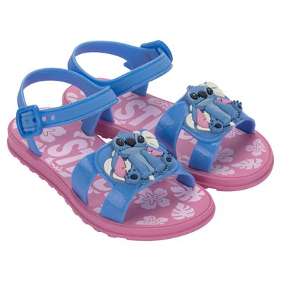Imagen 2 del producto Sandalia Infantil Lila/Azul Glitter Stich 089