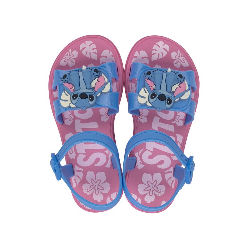 IPANEMA - Sandalia Infantil Lila/Azul Glitter Stich 089 Ipanema