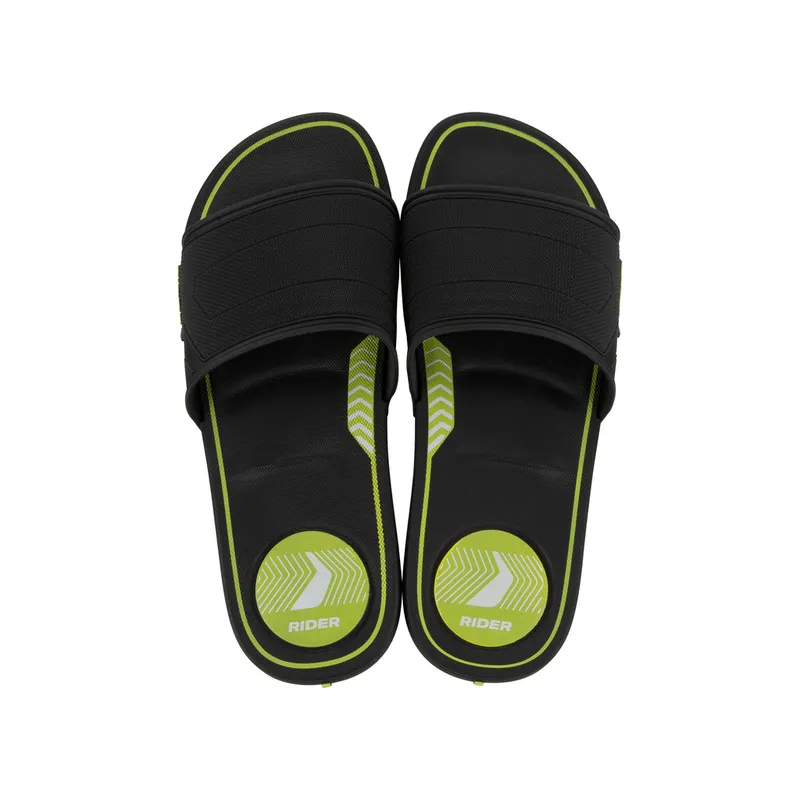 RIDER - Sandalia Hombre Negro/verde Start Rider