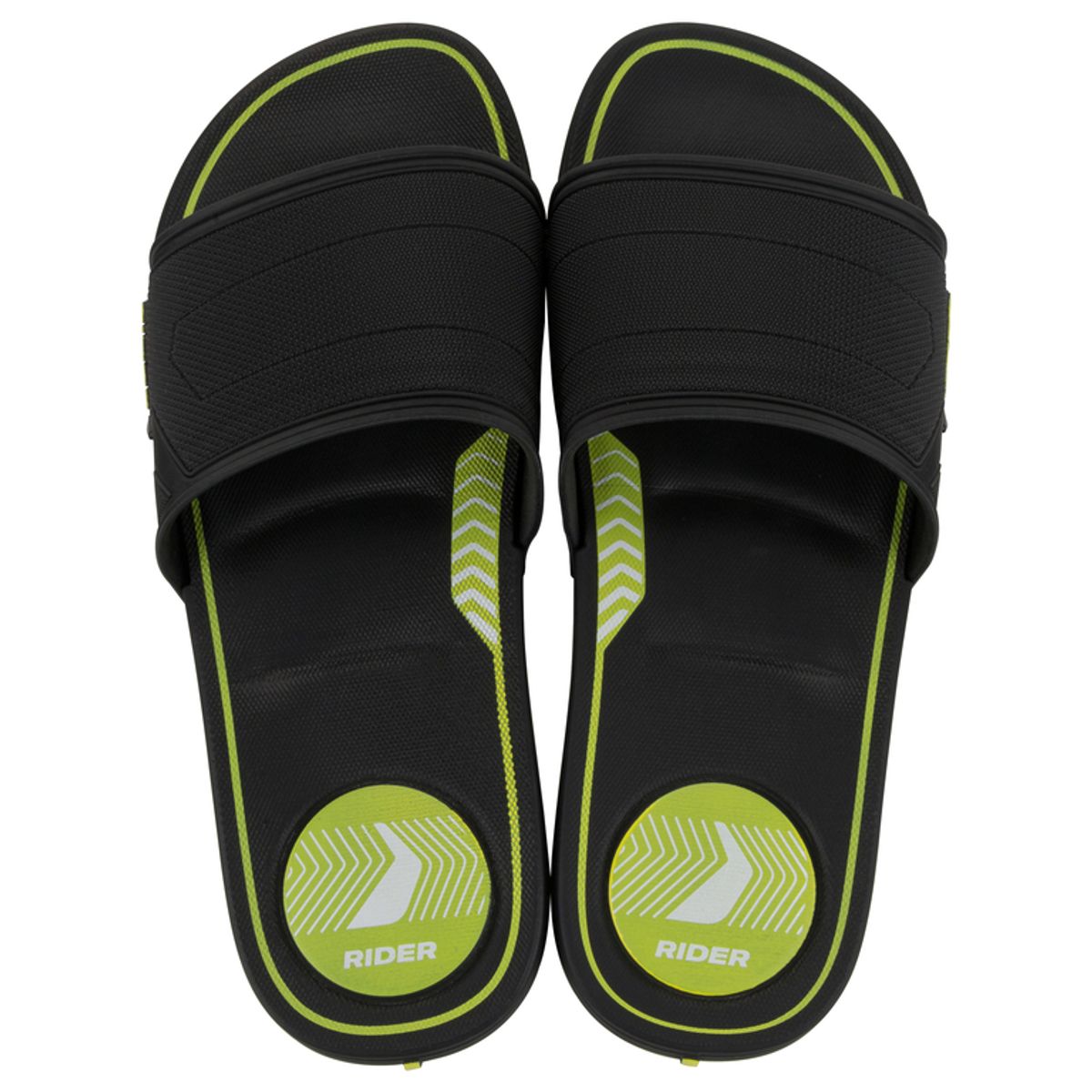 RIDER - Sandalia Hombre Negro/verde Start Rider