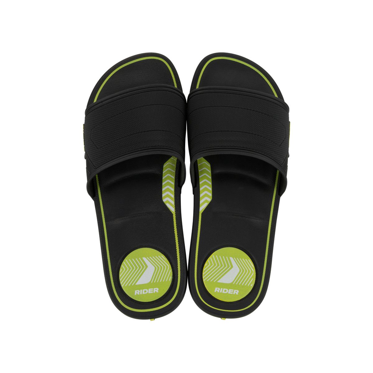 RIDER - Sandalia Hombre Negro/verde Start Rider