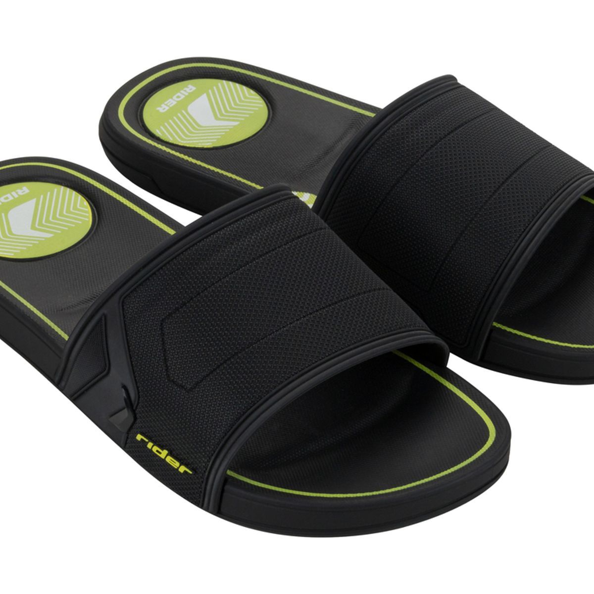 RIDER - Sandalia Hombre Negro/verde Start Rider