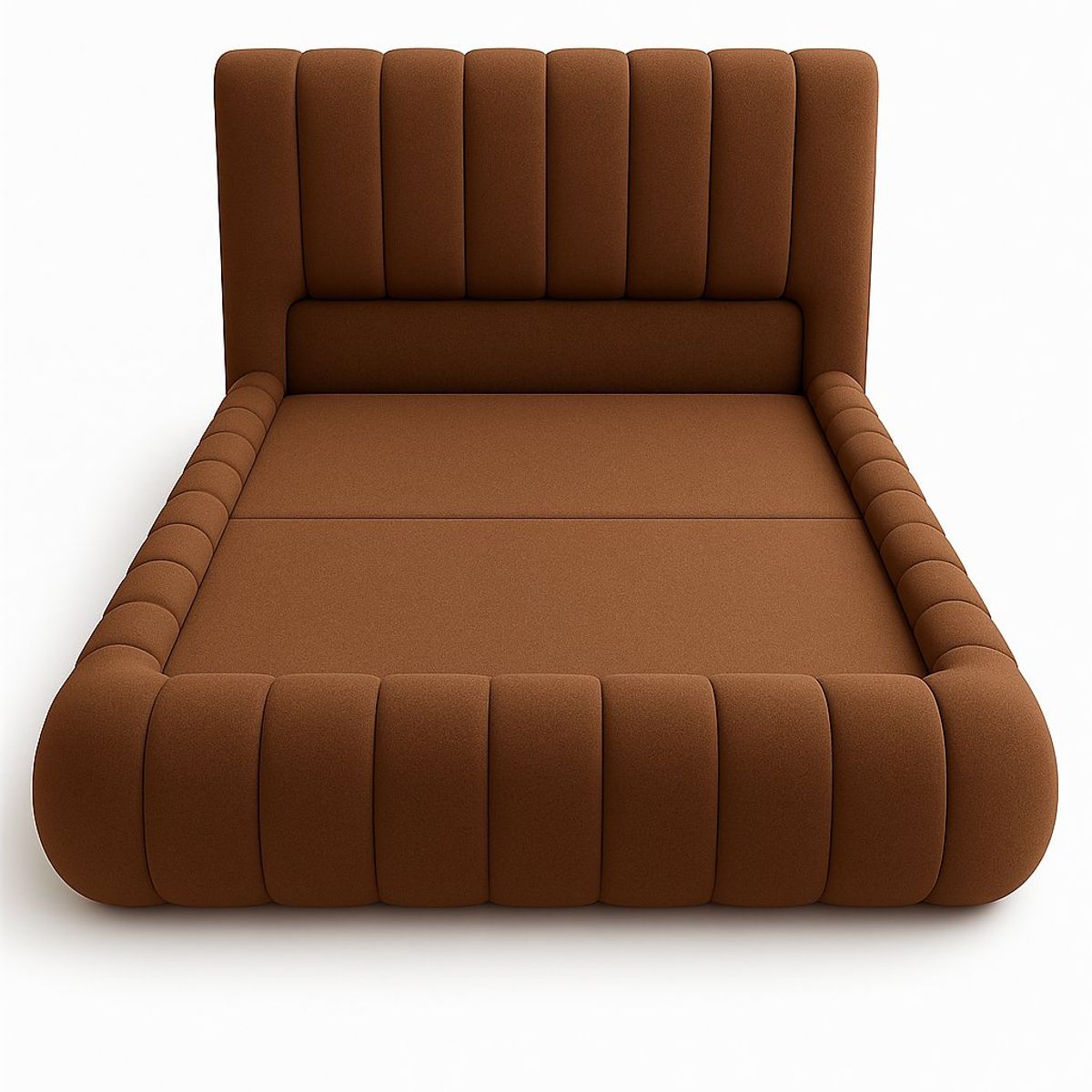 GENERICO - Cama Nube 2 Plazas + Colchón 2P Mery Desing 30CM + 2 Almohadas Masel