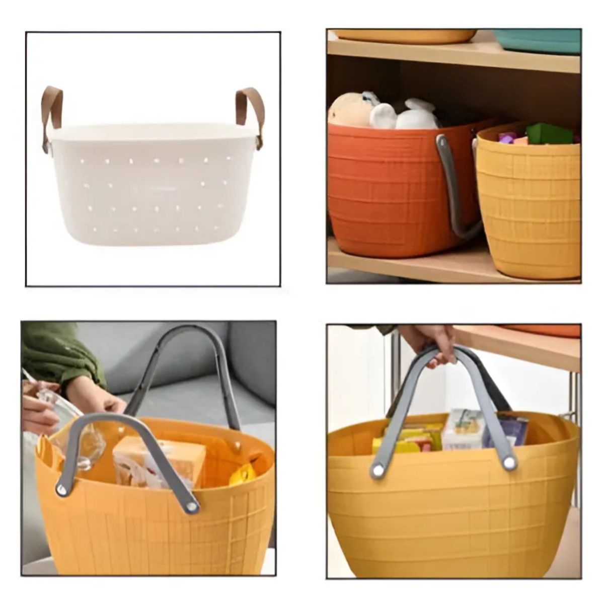 GENERICO - Canasta Almacenamiento con Asa