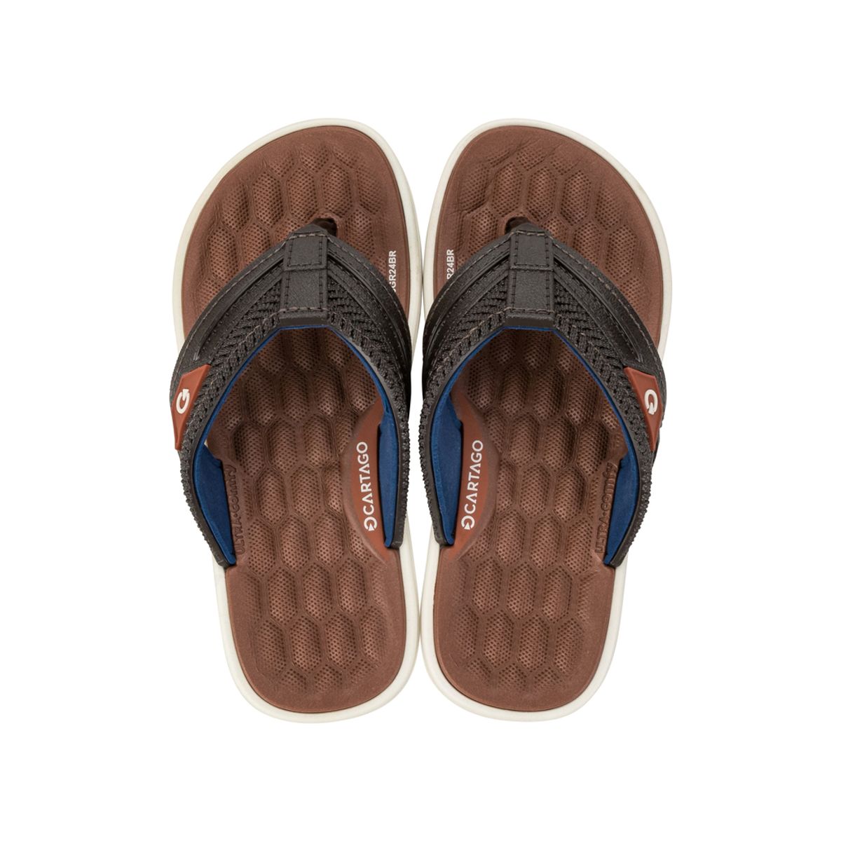 CARTAGO - Sandalia Infantil Beige/Café Malta Cartago