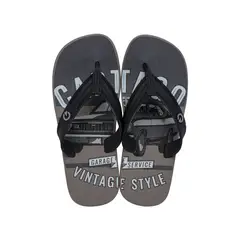 CARTAGO - Sandalia Infantil Gris/Negro Atlanta