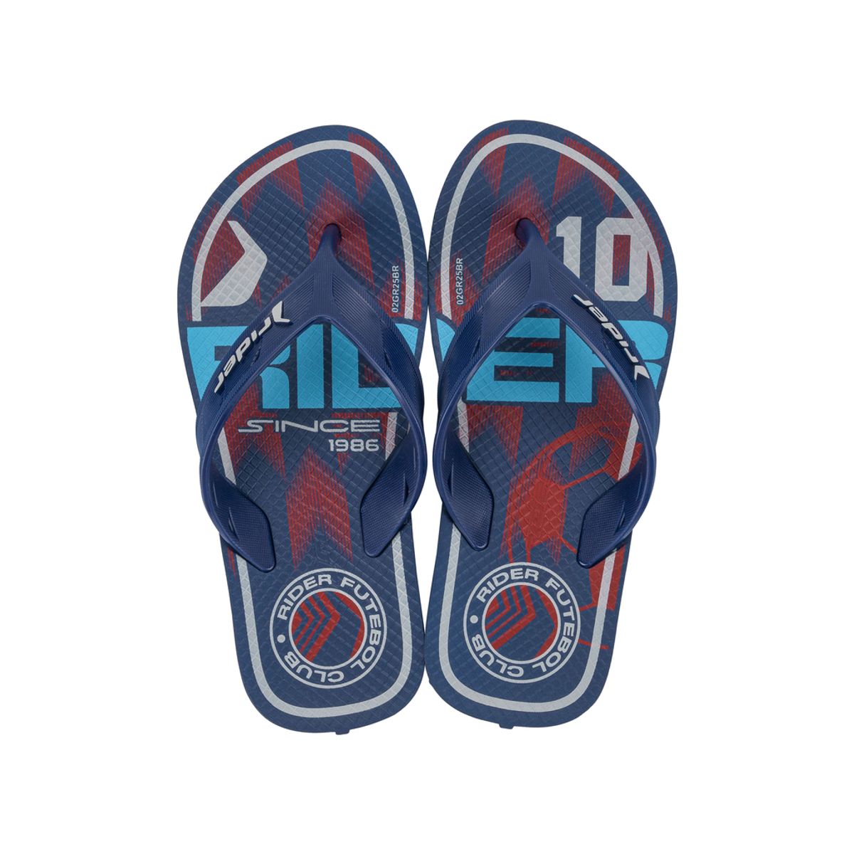 RIDER - Sandalia Infantil Azul/Rojo Street Joy Rider