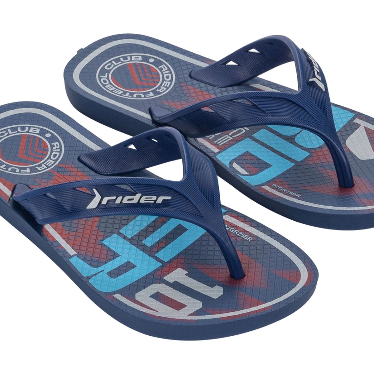 RIDER - Sandalia Infantil Azul/Rojo Street Joy Rider