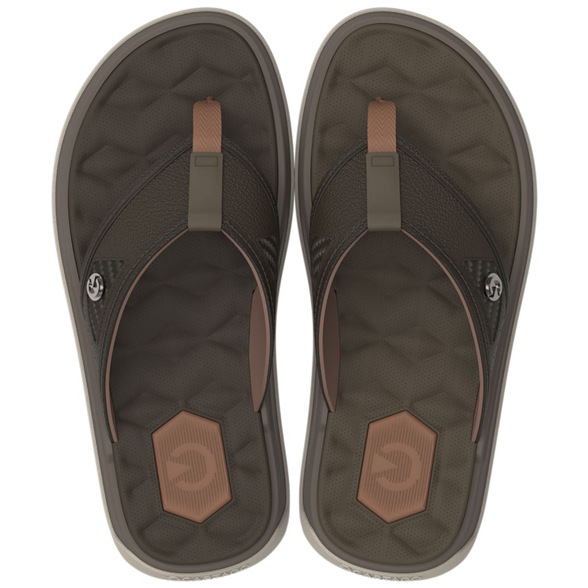 CARTAGO - Sandalia Hombre Café Napoles Cartago