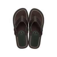 Sandalia Hombre Café/Verde Maiorca Esencial