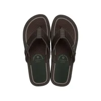 Sandalia Hombre Café/Verde Maiorca Esencial