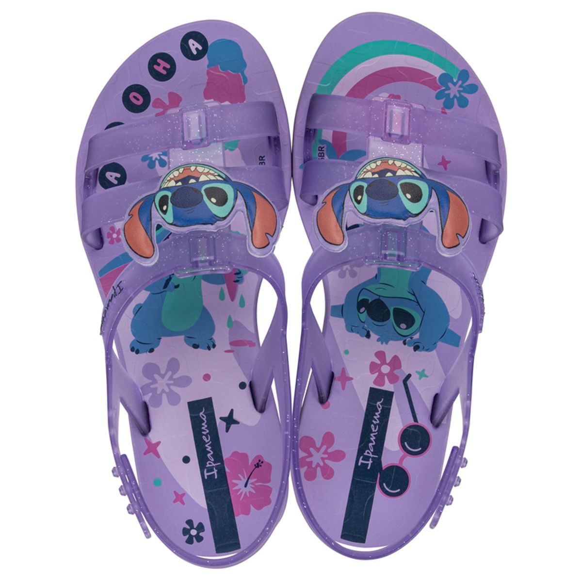 IPANEMA - Sandalia Infantil Lila Stich 102 Ipanema