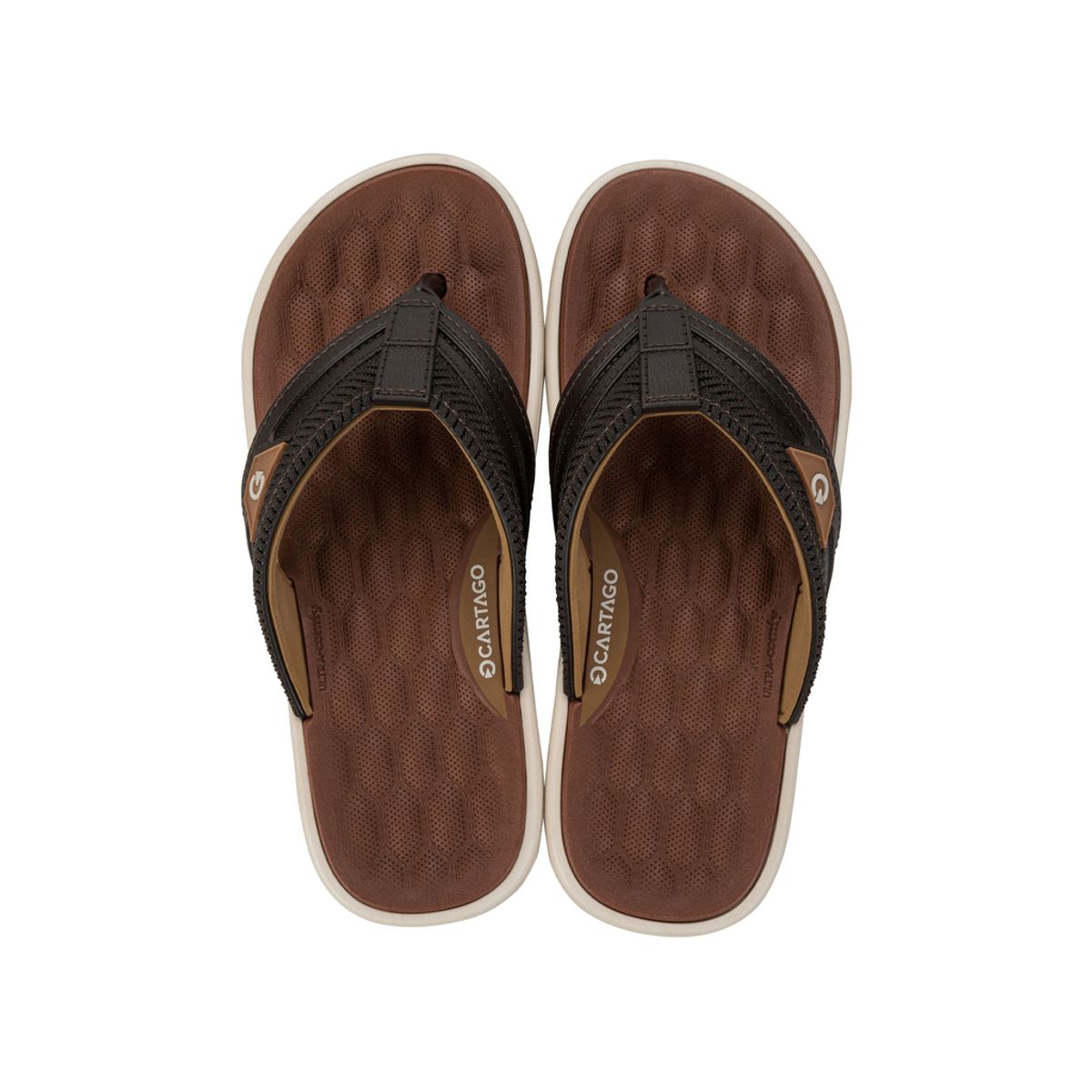 CARTAGO - Sandalia Hombre Café Malta V Cartago