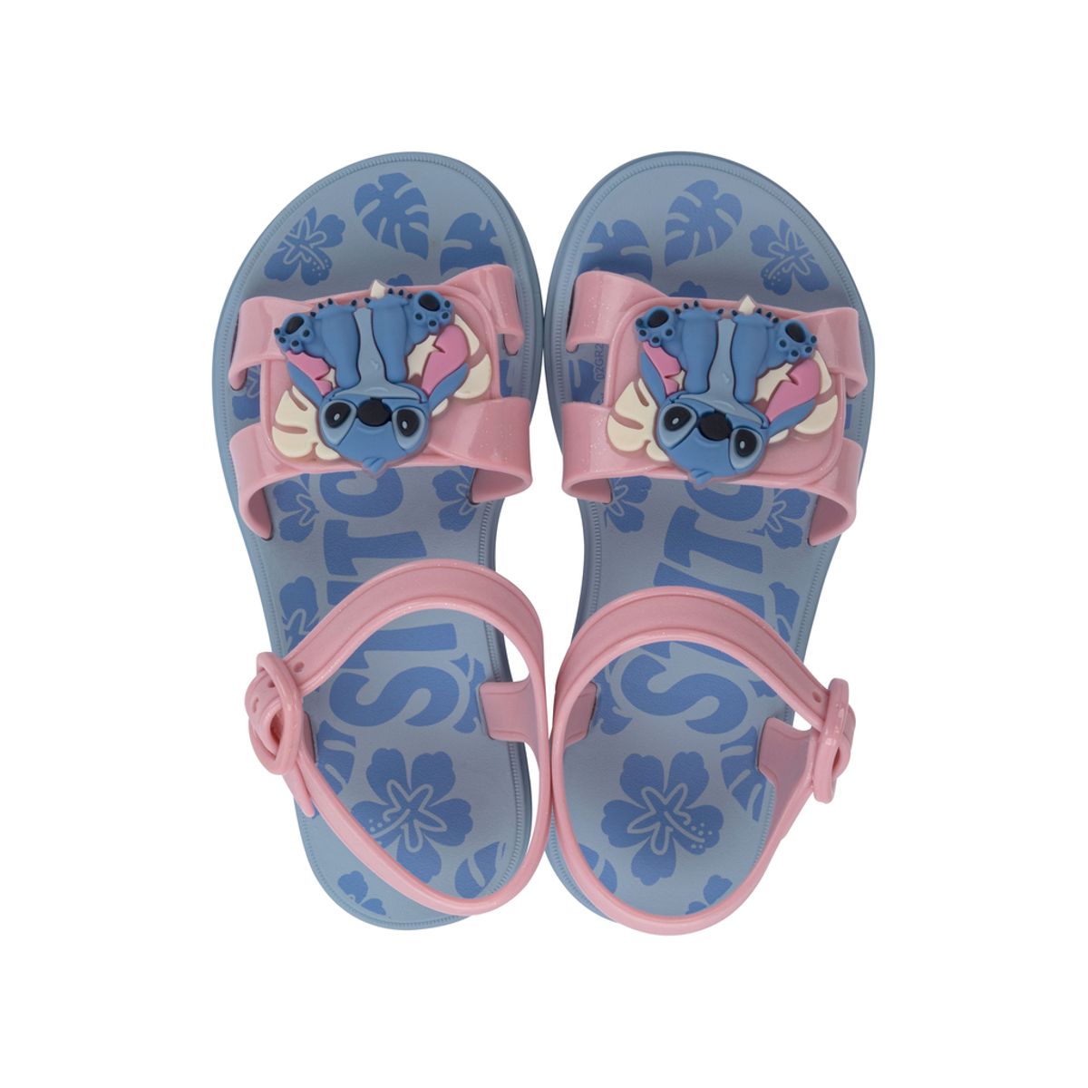 IPANEMA - Sandalia Infantil Azul/Rosa Glitter Stich 089 Ipanema