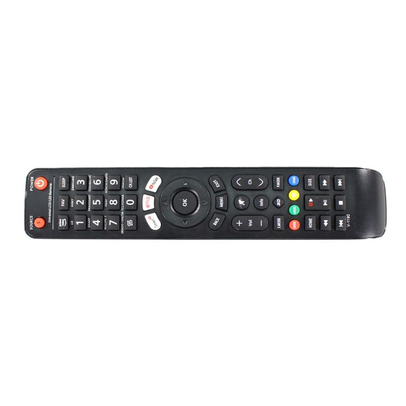 TECNOLAB - Control Remoto Universal V-1190 SmartTv Oem - SC
