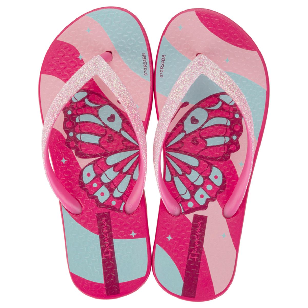 IPANEMA - Sandalia Infantil Rosa Garden Shine Ipanema
