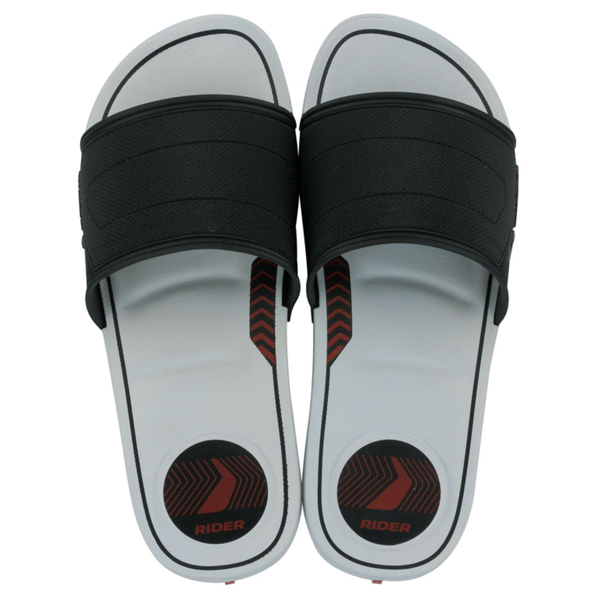 RIDER - Sandalia Hombre Blanco/Negro Start Rider