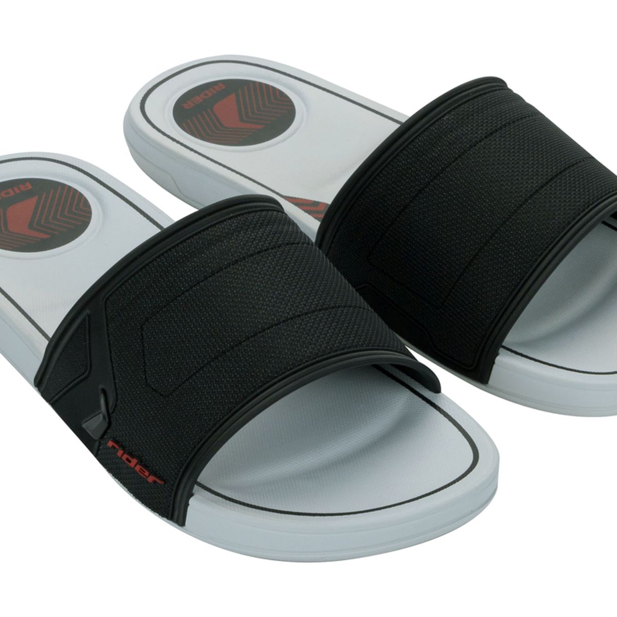 RIDER - Sandalia Hombre Blanco/Negro Start Rider