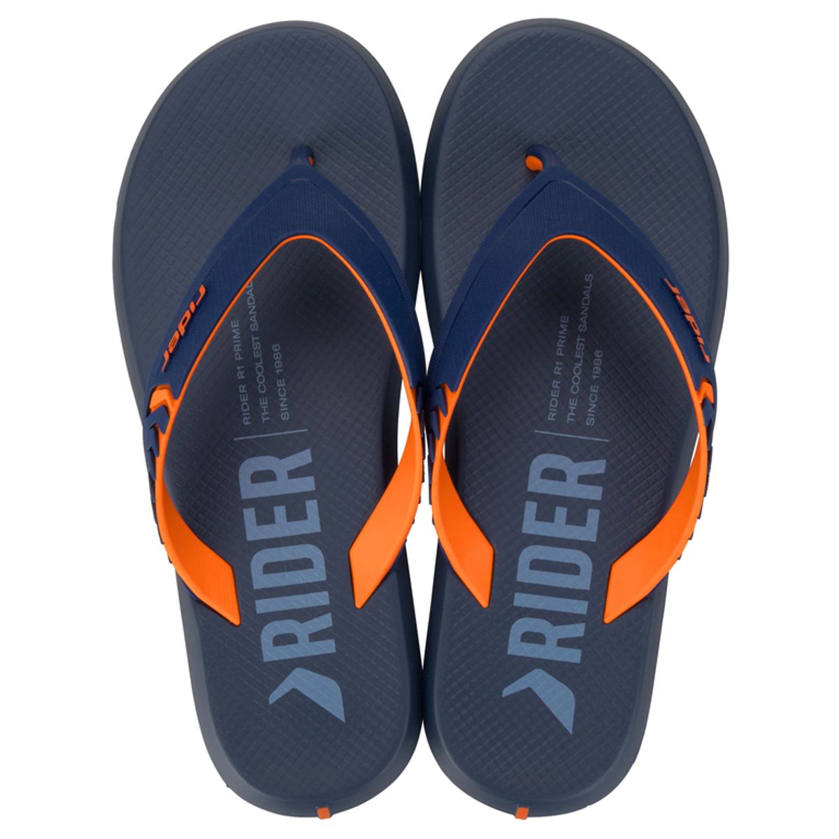 RIDER - Sandalia Hombre Azul/Naranja R1 Prime Rider