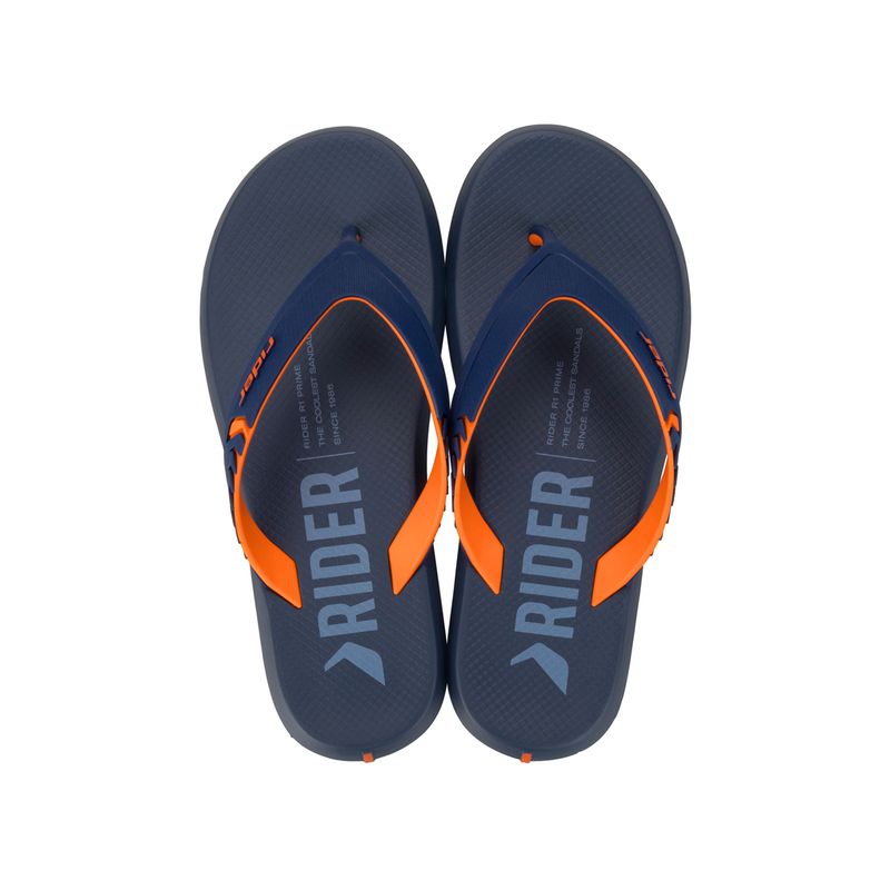 RIDER - Sandalia Hombre Azul/Naranja R1 Prime Rider