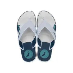 RIDER - Sandalia Hombre Blanco/Azul Start III