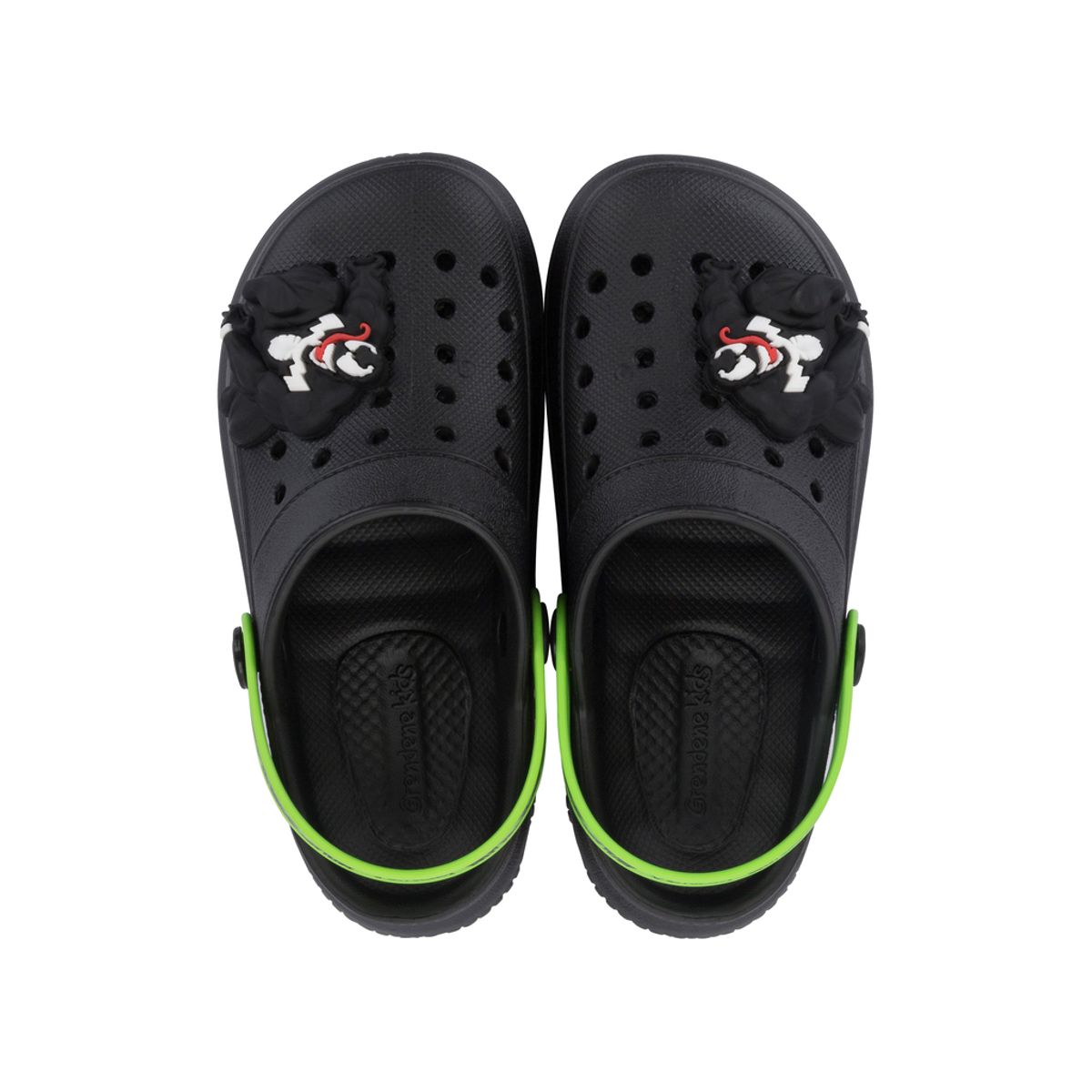 IPANEMA - Sandalia Infantil Negro/Verde Marvel 157 Ipanema