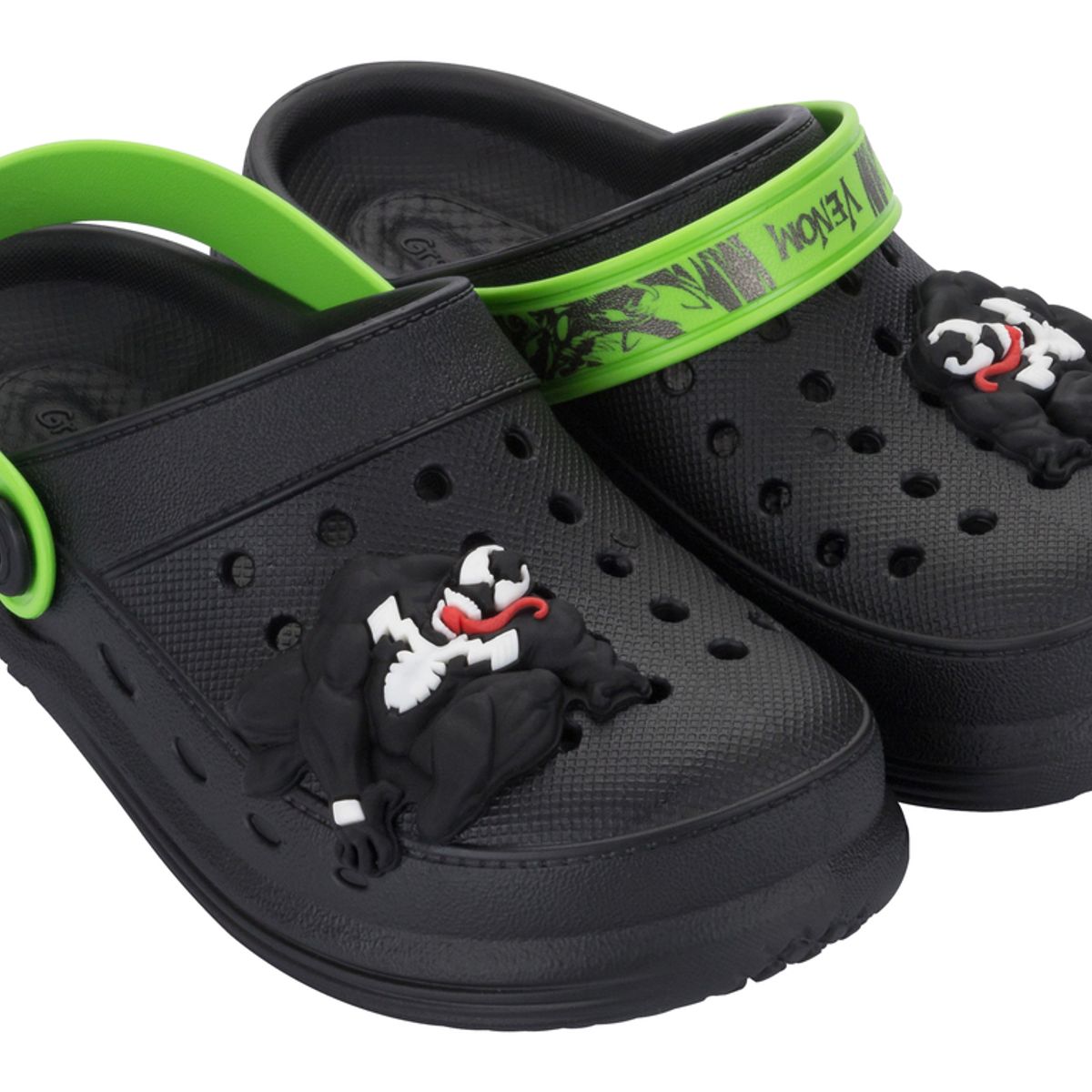 IPANEMA - Sandalia Infantil Negro/Verde Marvel 157 Ipanema