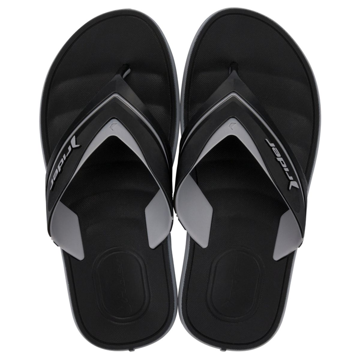 RIDER - Sandalia Hombre Negro/Gris Free III Rider