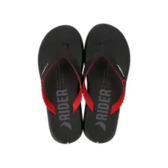 RIDER - Sandalia Hombre Negro/Rojo R1 Prime