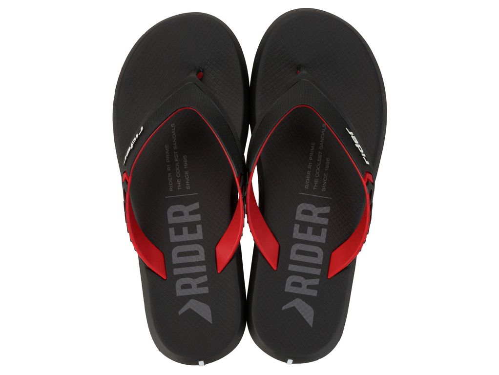 Sandalia Hombre Negro/Rojo R1 Prime Negro 40