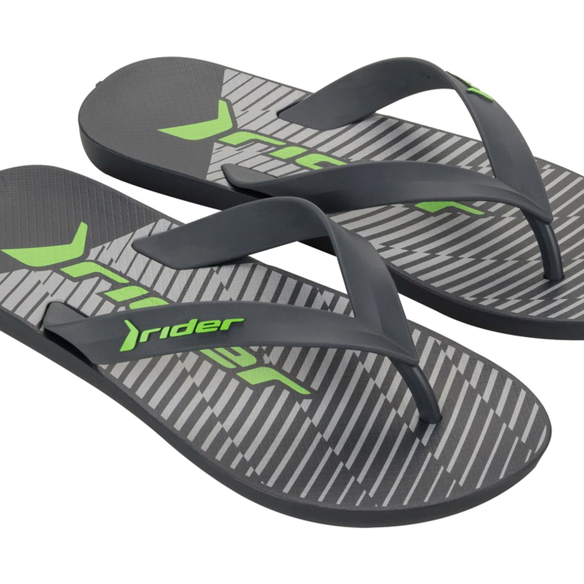 RIDER - Sandalia Hombre Gris/Verde Feel Urban Rider