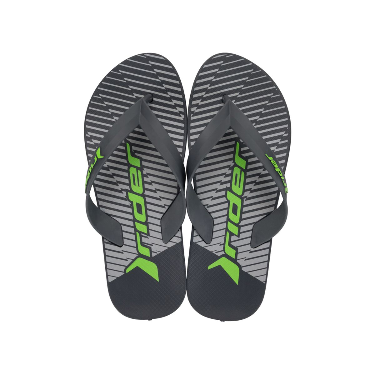 RIDER - Sandalia Hombre Gris/Verde Feel Urban Rider