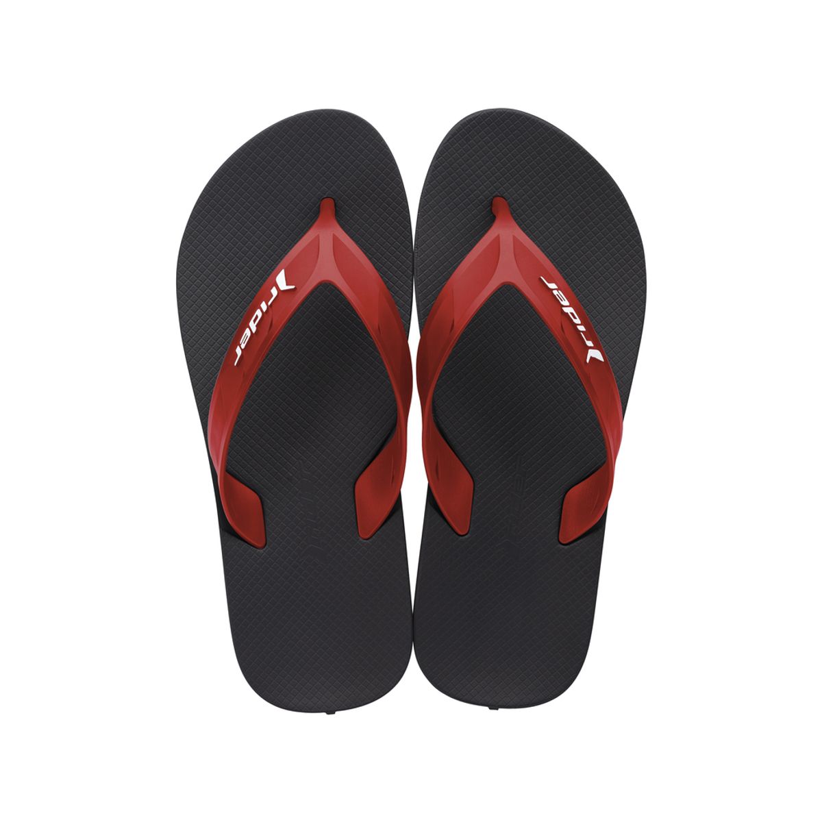 RIDER - Sandalia Hombre Negro/Rojo Street Ad Rider