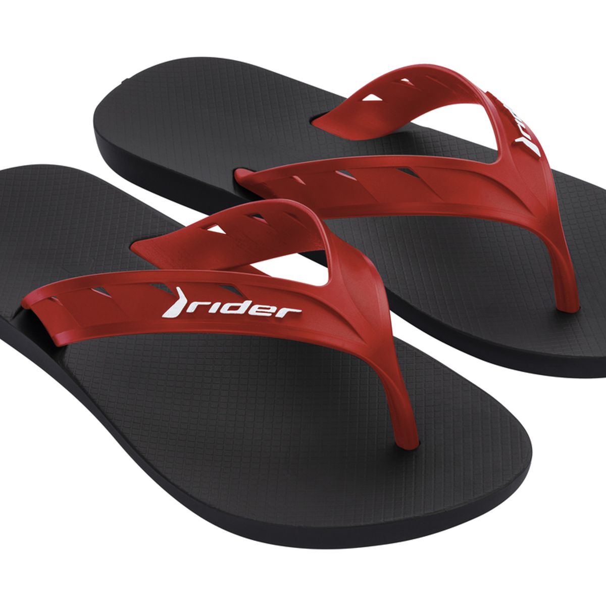 RIDER - Sandalia Hombre Negro/Rojo Street Ad Rider