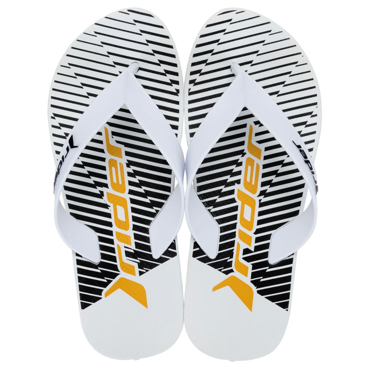 RIDER - Sandalia Hombre Blanco/Negro Feel Urban Rider