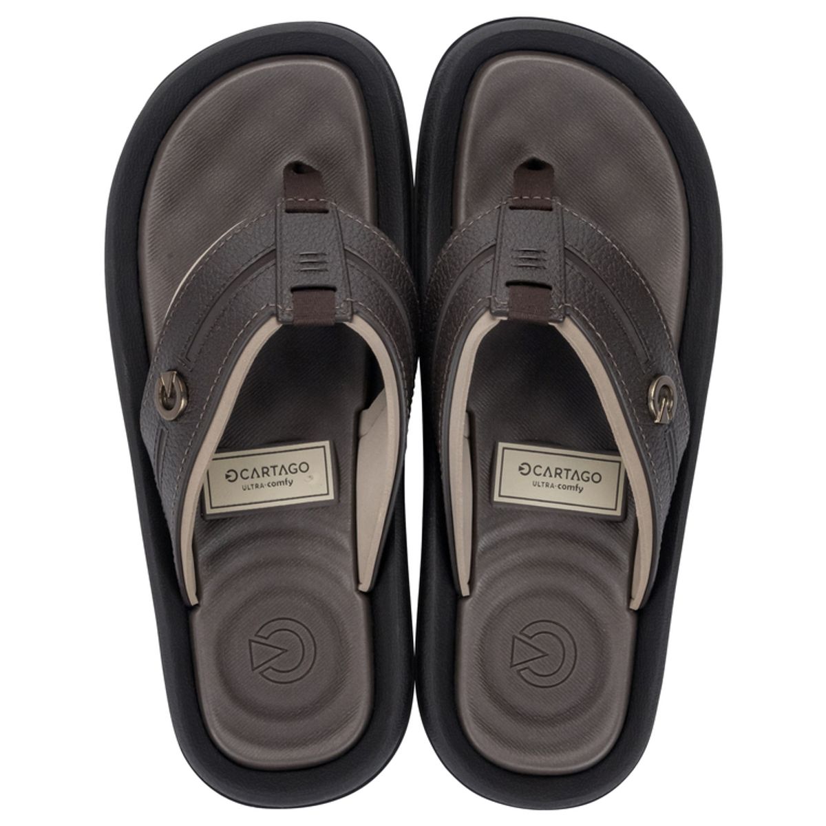 CARTAGO - Sandalia Hombre Café Fiji VI Cartago
