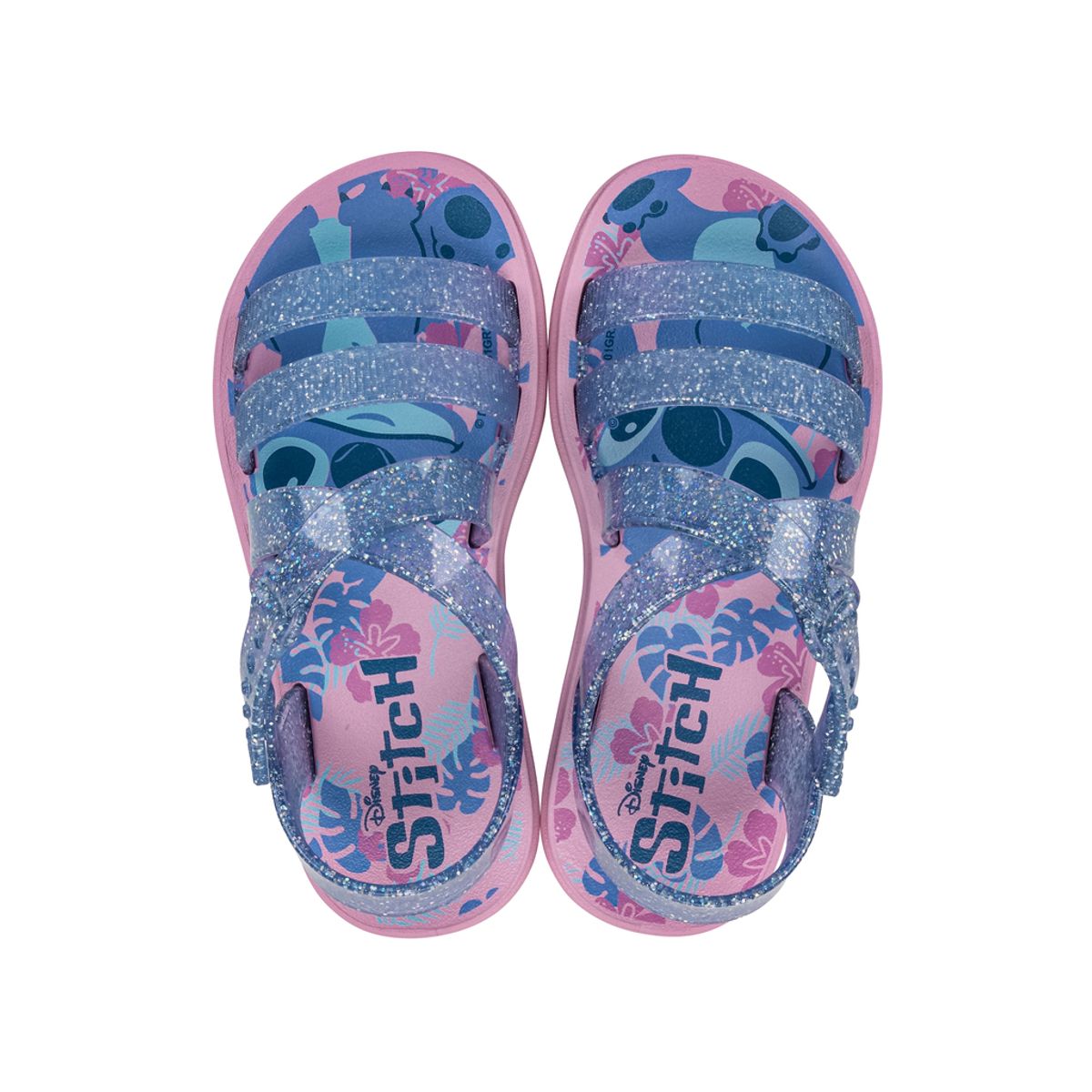 IPANEMA - Sandalia Infantil Azul/Rosa Stich Sweet Ipanema