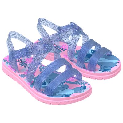 Imagen 2 del producto Sandalia Infantil Azul/Rosa Stich Sweet